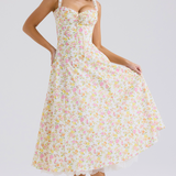 Valentīnas mežģīņu korsetes kleita