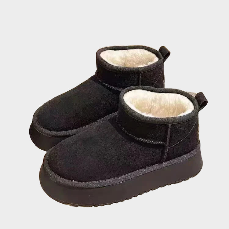 Amalia ziemas puszābaki ar aitādas oderi un klasisku piegriezumu