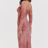 Nefrīta midi kleita 