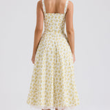 Valentīnas mežģīņu korsetes kleita